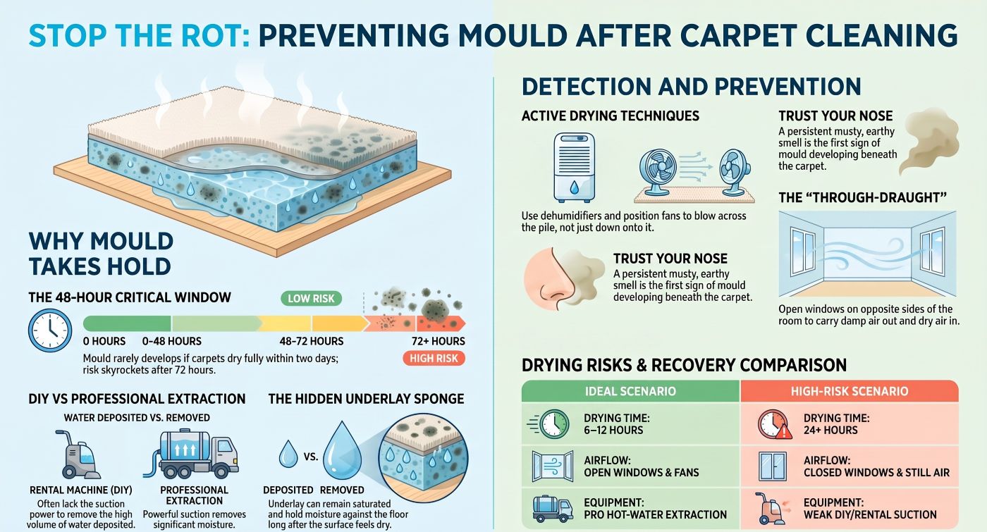 Preventing Mould After Carpet Cleaning